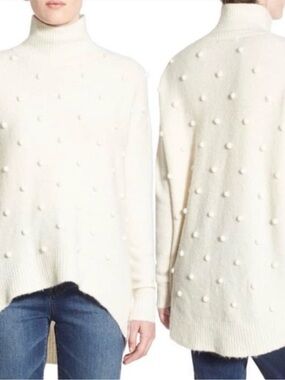 MADEWELL Snowglobe Bobble Turtleneck Sweater
